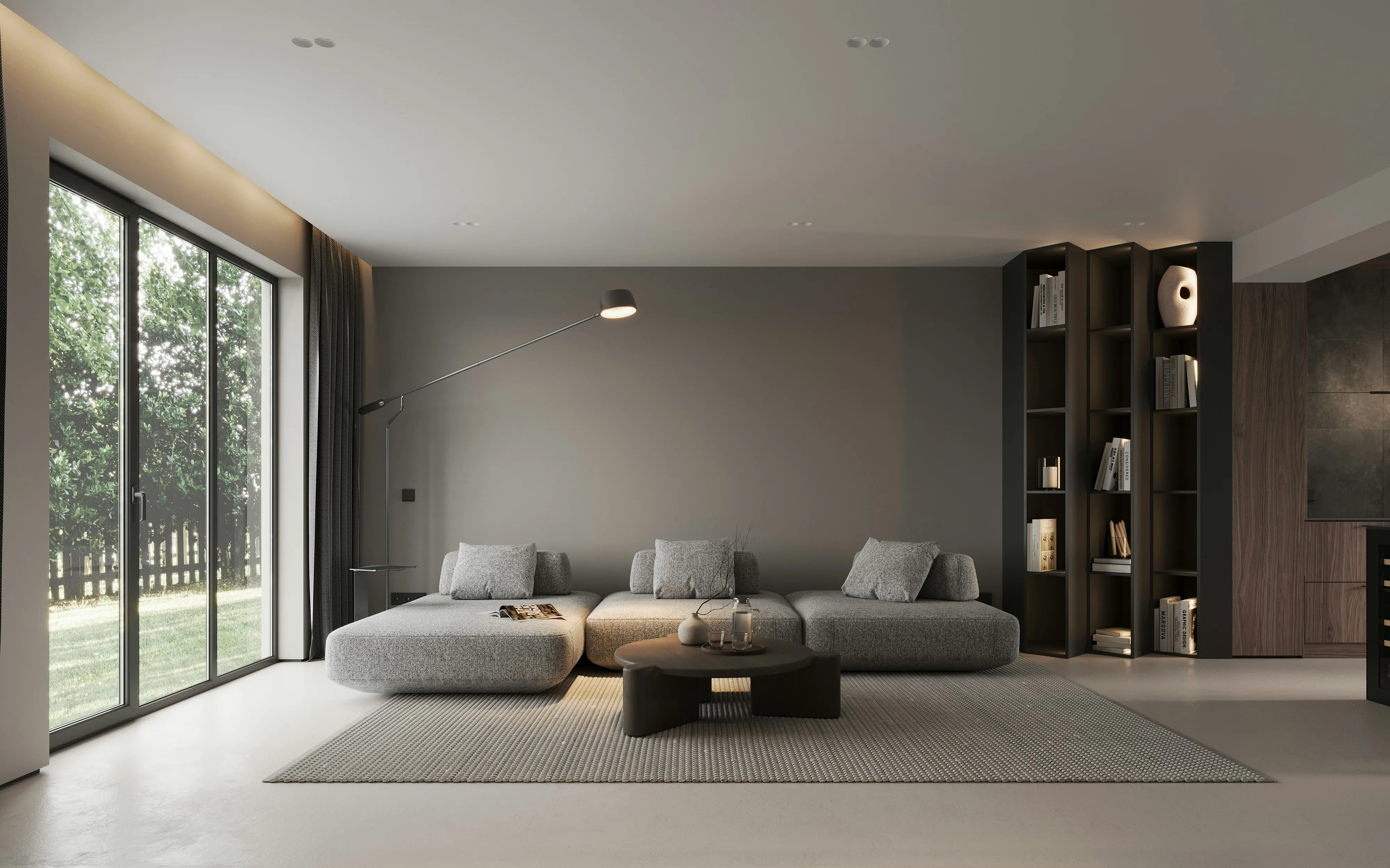 Minnetonka Modern Concept — living room